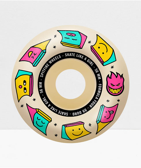 Spitfire - 99 Formula 4 Radial Skate Like A Girl Wheels (56mm)