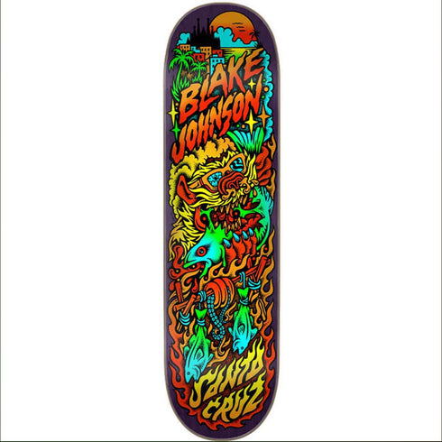 Santa Cruz - Johnson Beach Wolf Two Deck (8.375") *SALE
