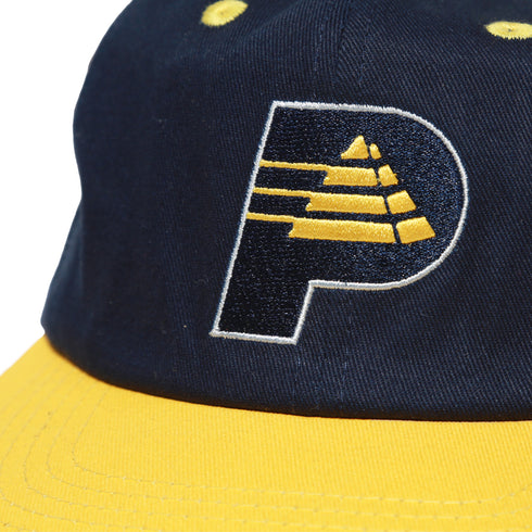 Theories - Hoosiers Snapback Hat (Navy/Yellow)
