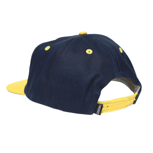 Theories - Hoosiers Snapback Hat (Navy/Yellow)