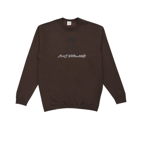 Frog - Unlocked Crewneck (Brown)
