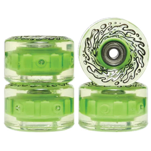 Slime Balls - Light Ups Green LED W/ Bearings OG Slime 78a Wheels (60mm)