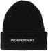 Independent - B/C Groundwork Beanie (Black/Red) *SALE