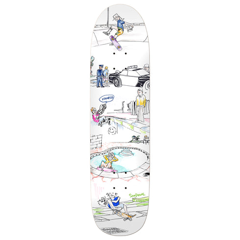 Krooked - Sandoval Skull Ride Deck (8.25")