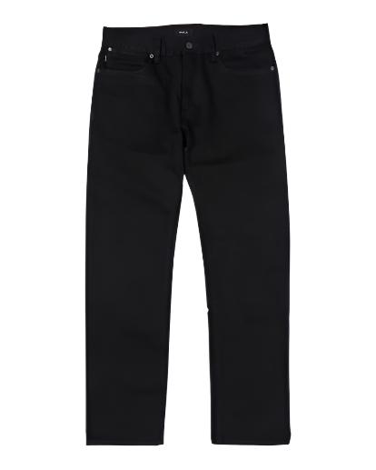RVCA - The Weekend Relaxed Fit Denim (Black) *SALE