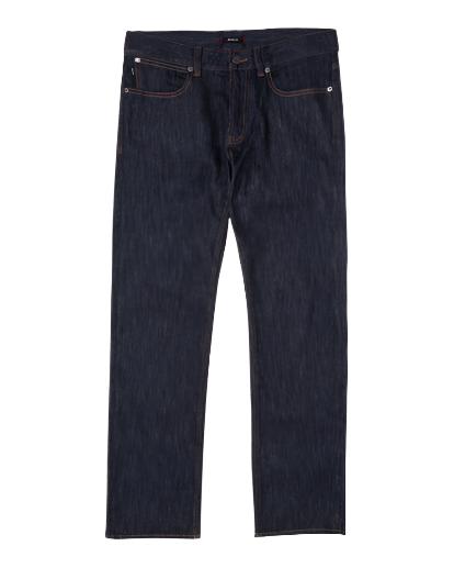 RVCA - The Weekend Straight Fit Denim (Dark Indigo)