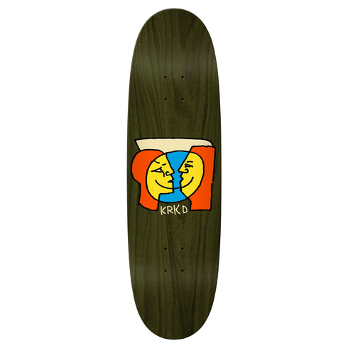 Krooked - Moon Smile Olive Deck (9.1") *SALE