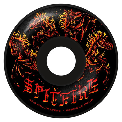 Spitfire - Formula 4 99 Apocalypse Radial Wheels (55.5MM Black)
