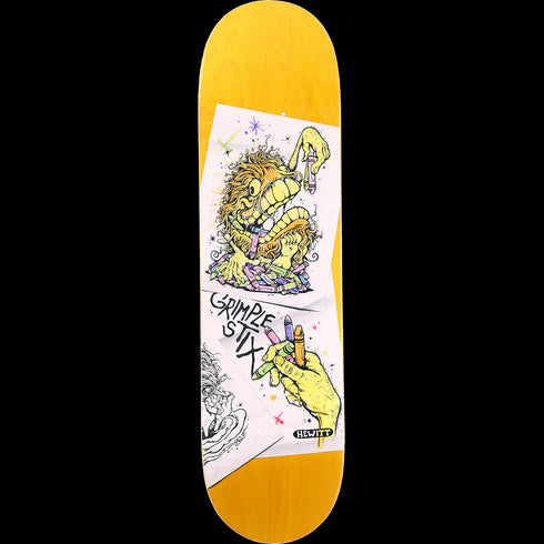 Anti Hero - Peter Hewitt Grimple Stix Coloring Book Deck (8.38")