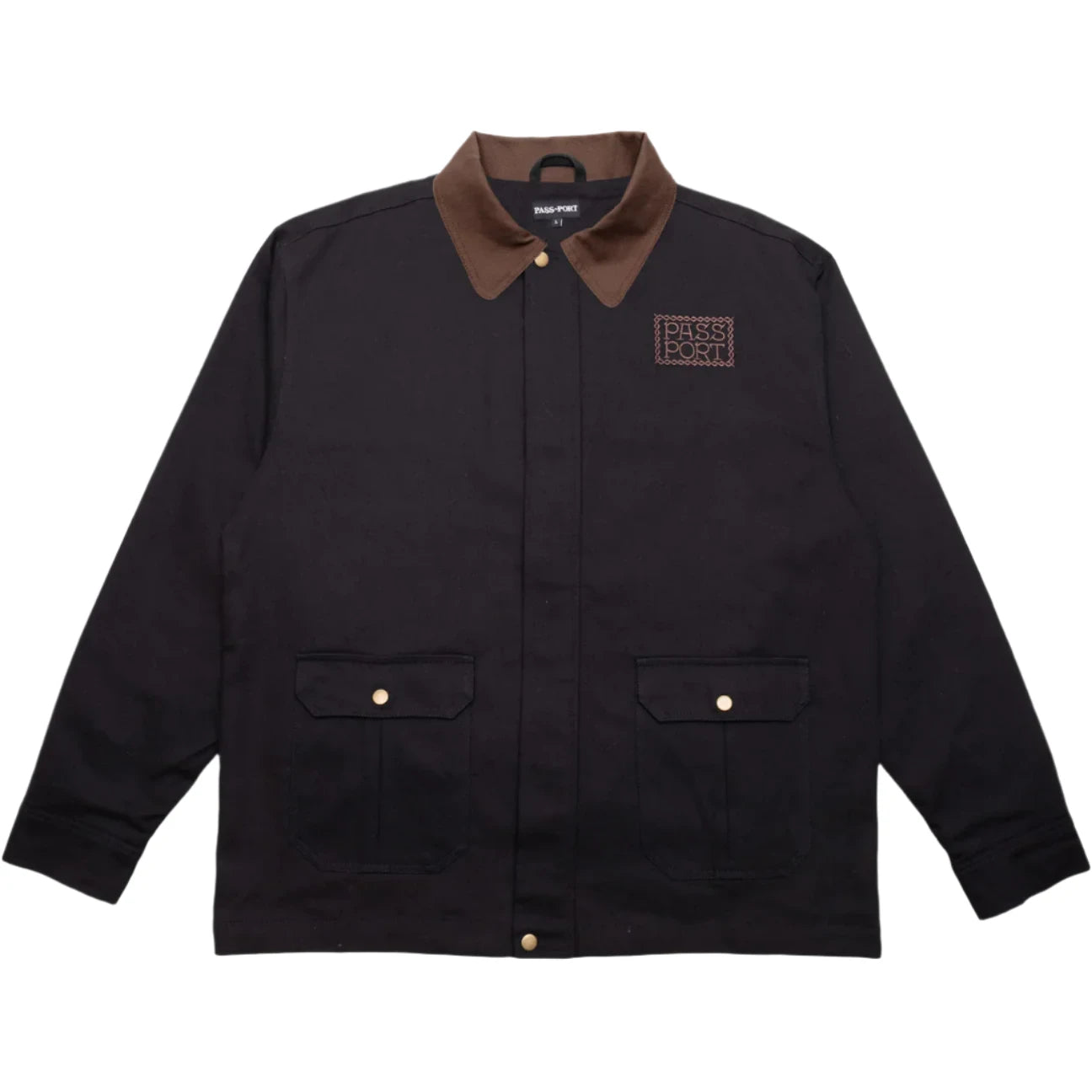 Pass Port - Invasive Logo Yard Jacket (Black)*SALE