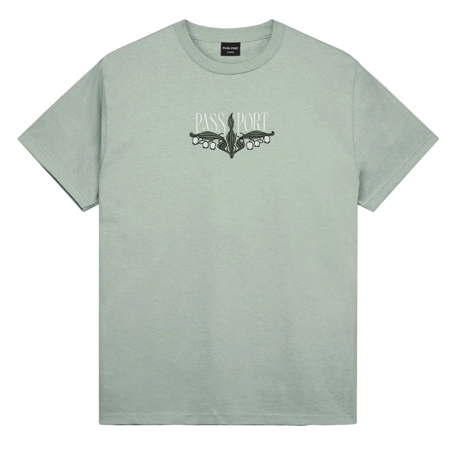 Pass Port - Lily Of The Valley Shirt (Stonewash Green) *SALE