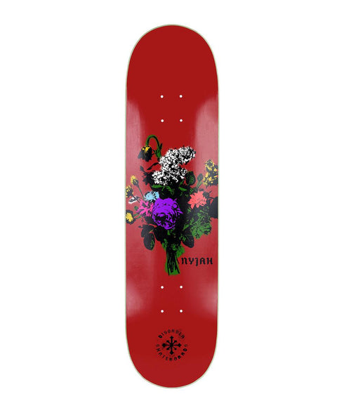 Disorder - Nyjah Floral Stencil Deck (8")
