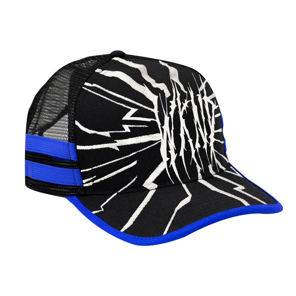 WKND - Glass Trucker Hat (Black/Blue)