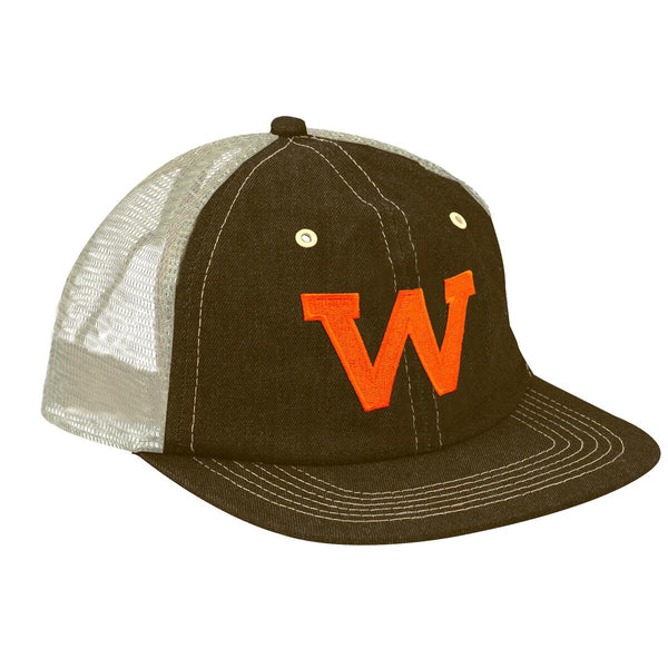 WKND - Eddy Trucker Hat (Brown/White)