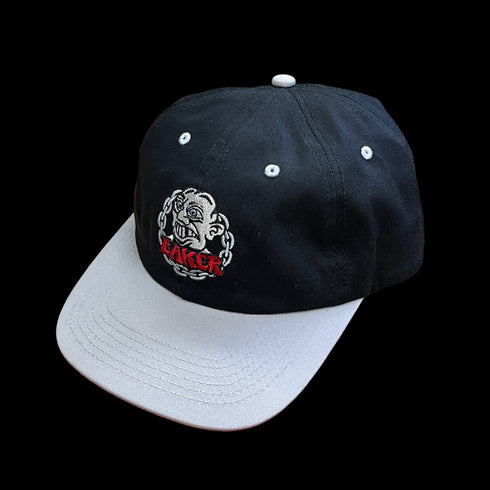 Baker - Chain Snapback Hat (Black/Tan)
