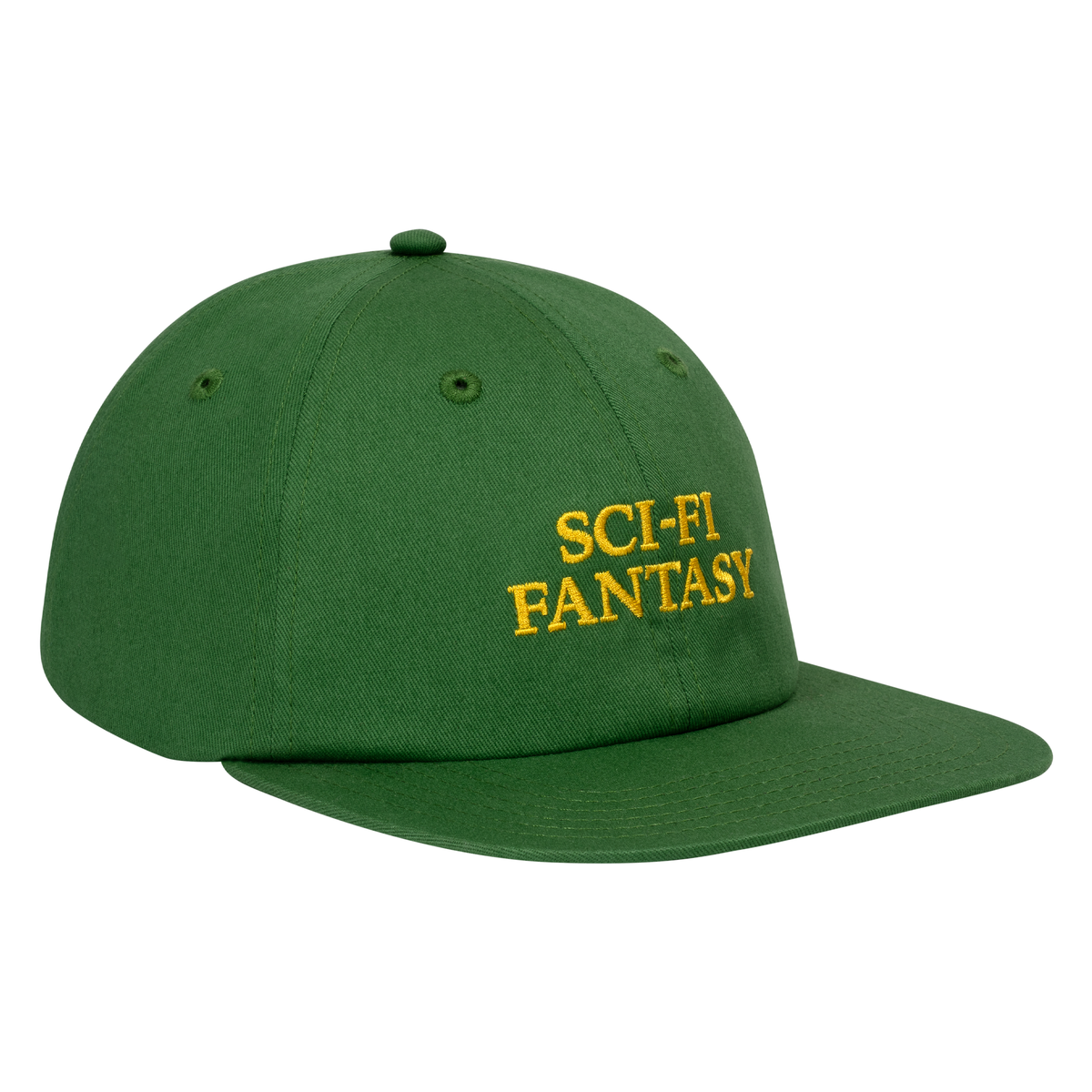 Sci-Fi Fantasy - Herringbone Logo Hat (Green)