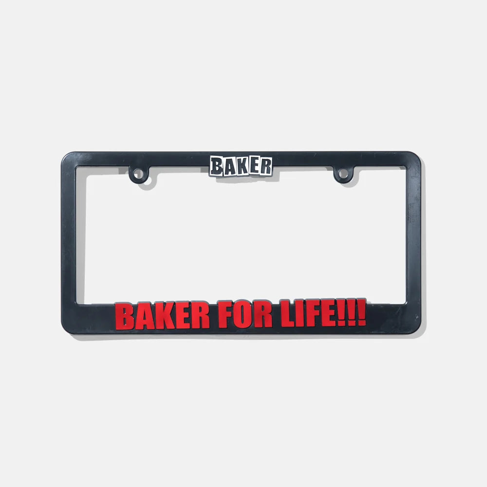 Baker - Baker for Life License Plate Frame