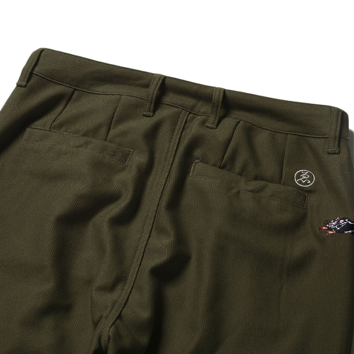 Evisen - Pique Rat Pants (Red) *SALE