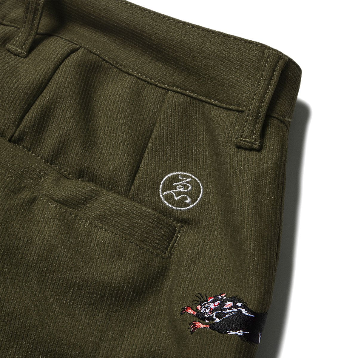 Evisen - Pique Rat Pants (Red) *SALE