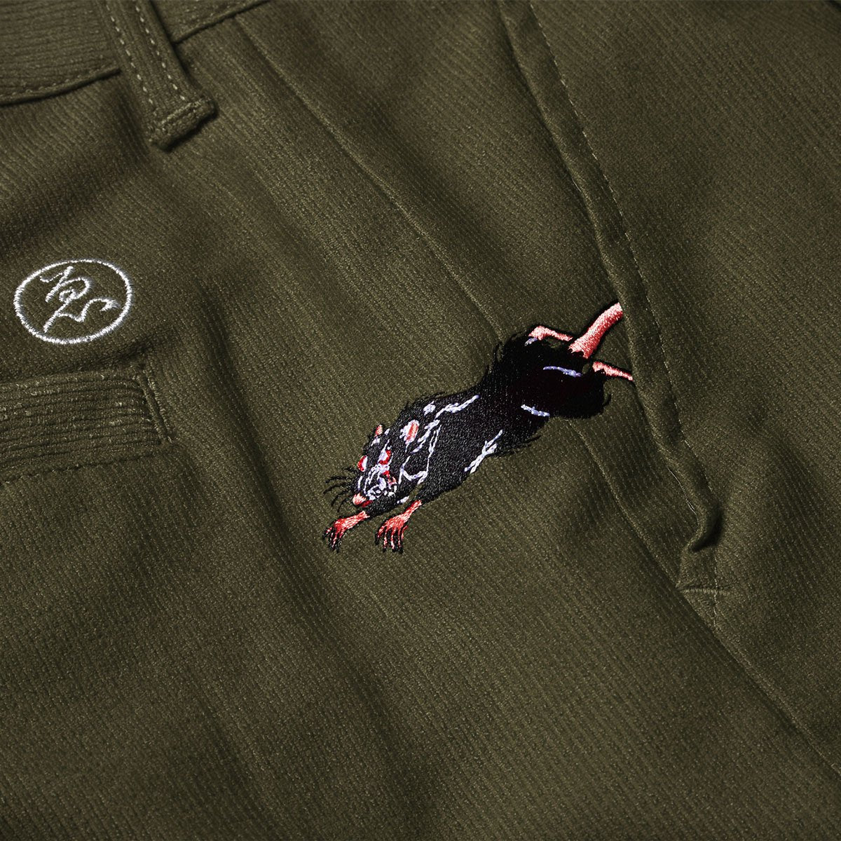 Evisen - Pique Rat Pants (Red) *SALE