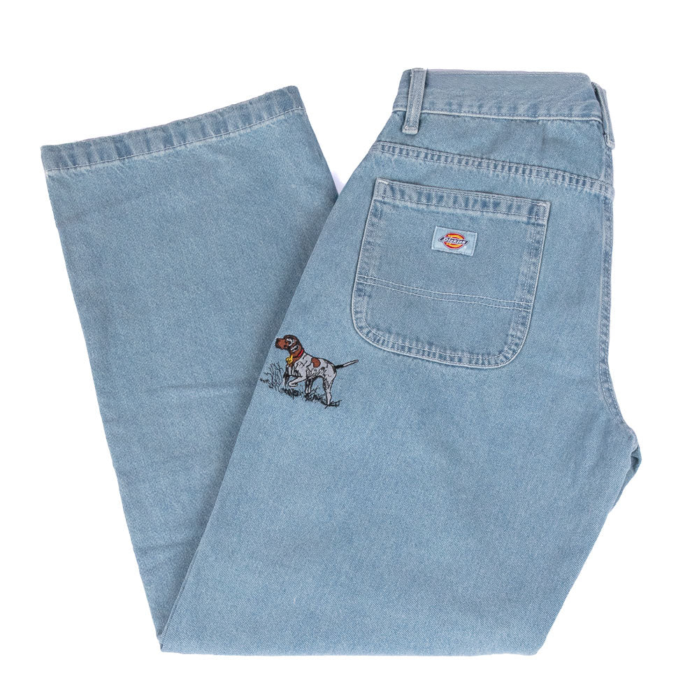 303 Boards - 303 Bird Dog X Dickies Loose Fit Double Knee Jeans (Light Denim)