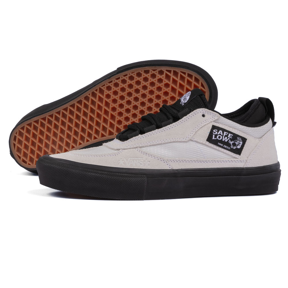 Vans - Skate Safe Low Atiba (Bone White/Black) – 303boards.com