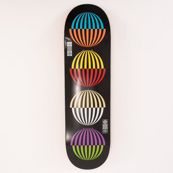 303 Boards - Orbs Twin Tail Deck Black (8.5")