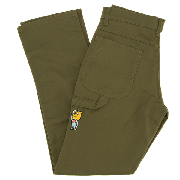 303 Boards - 303 X Dickies Esso Relaxed Fit Carpenter Pants (Moss Green)