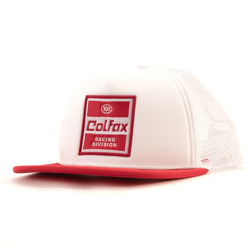 303 Boards - Colfax Racing Division Trucker Hat (White)