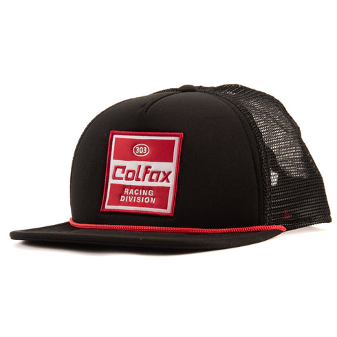 303 Boards - Colfax Racing Division Trucker Hat (Black)