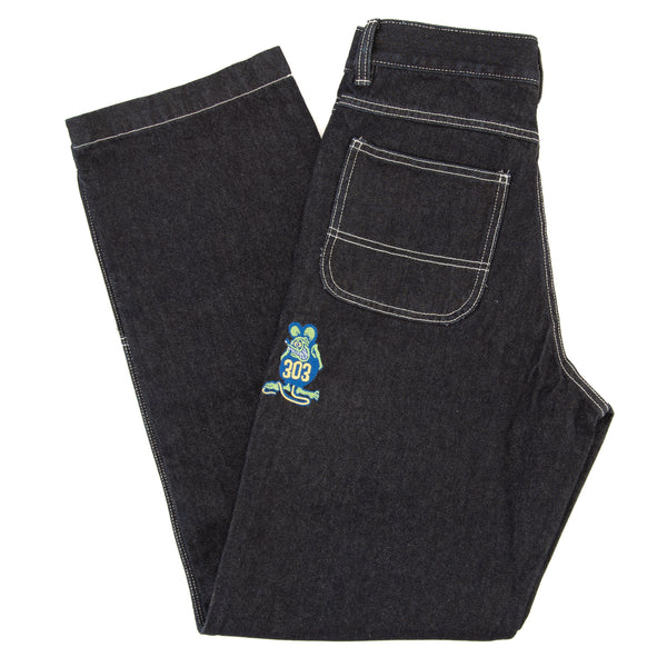 303 Boards - Vantasy Dickies Double Knee Pants (Rinsed Indigo Blue)