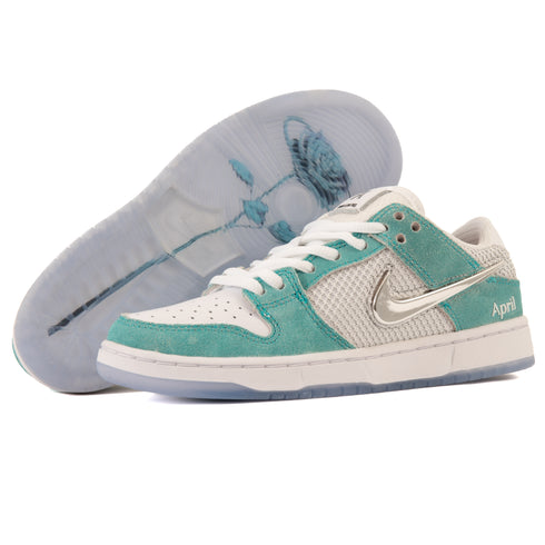 Nike SB - Dunk Low Pro QS (PS) (Turbo Green/Metallic Silver)