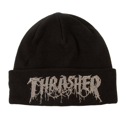 303 Boards - 303 Boards x Thrasher Beanie (Black)