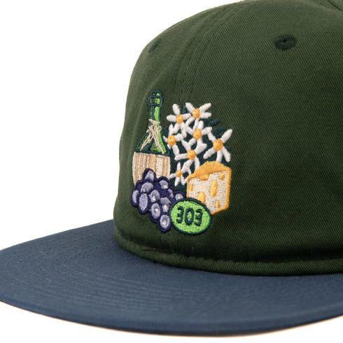 303 Boards - Wine and Cheese Hat (Forest/Blue)