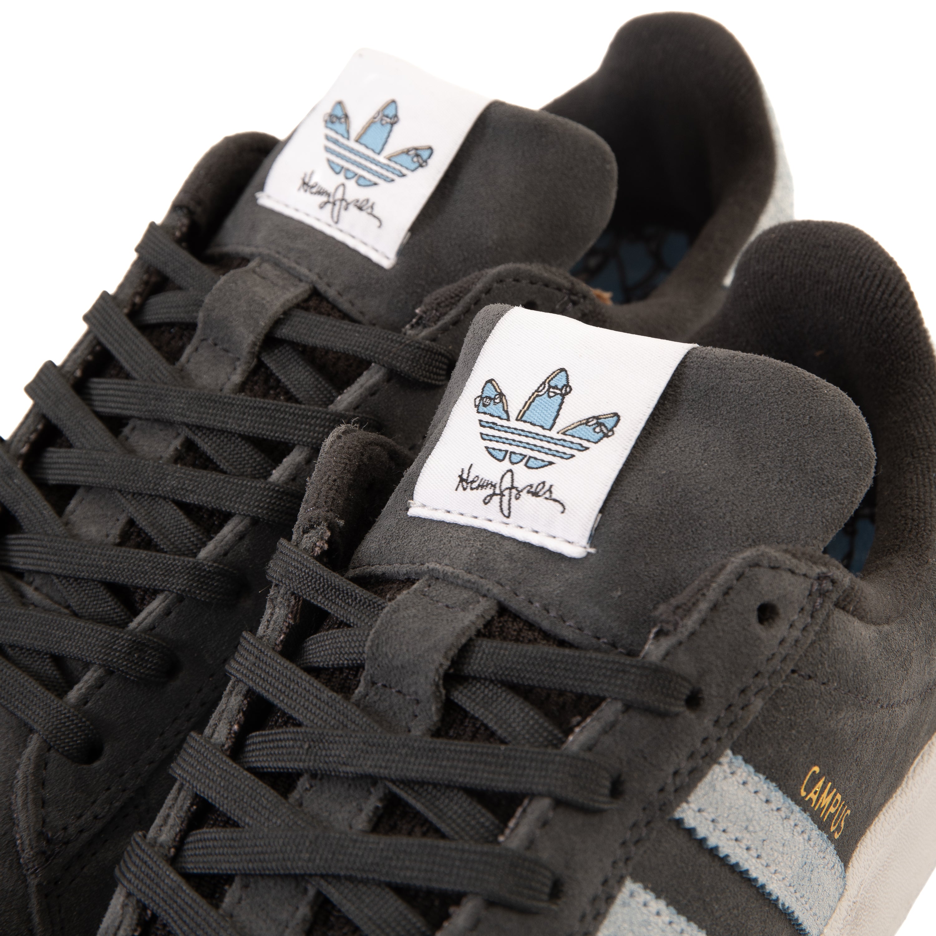 Adidas - Henry Jones x Campus ADV (Carbon/Cloud White/Light Blue)*SALE