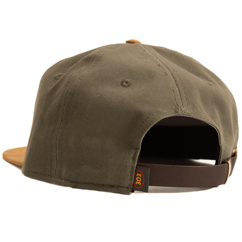303 Boards - 303 Oval Bird Dog Hat (Green/Tan)