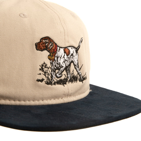 303 Boards - 303 Oval Bird Dog Hat (Cream/Blue)