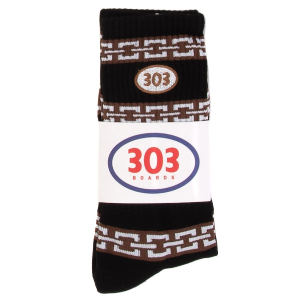 303 Boards - 303 Boards x Happy Hour Copa Collaba Socks (Black)