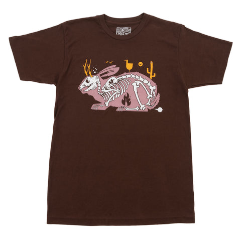 303 Boards - 303 x Jeremy Fish Jackalope Tee (Brown) *PREORDER*