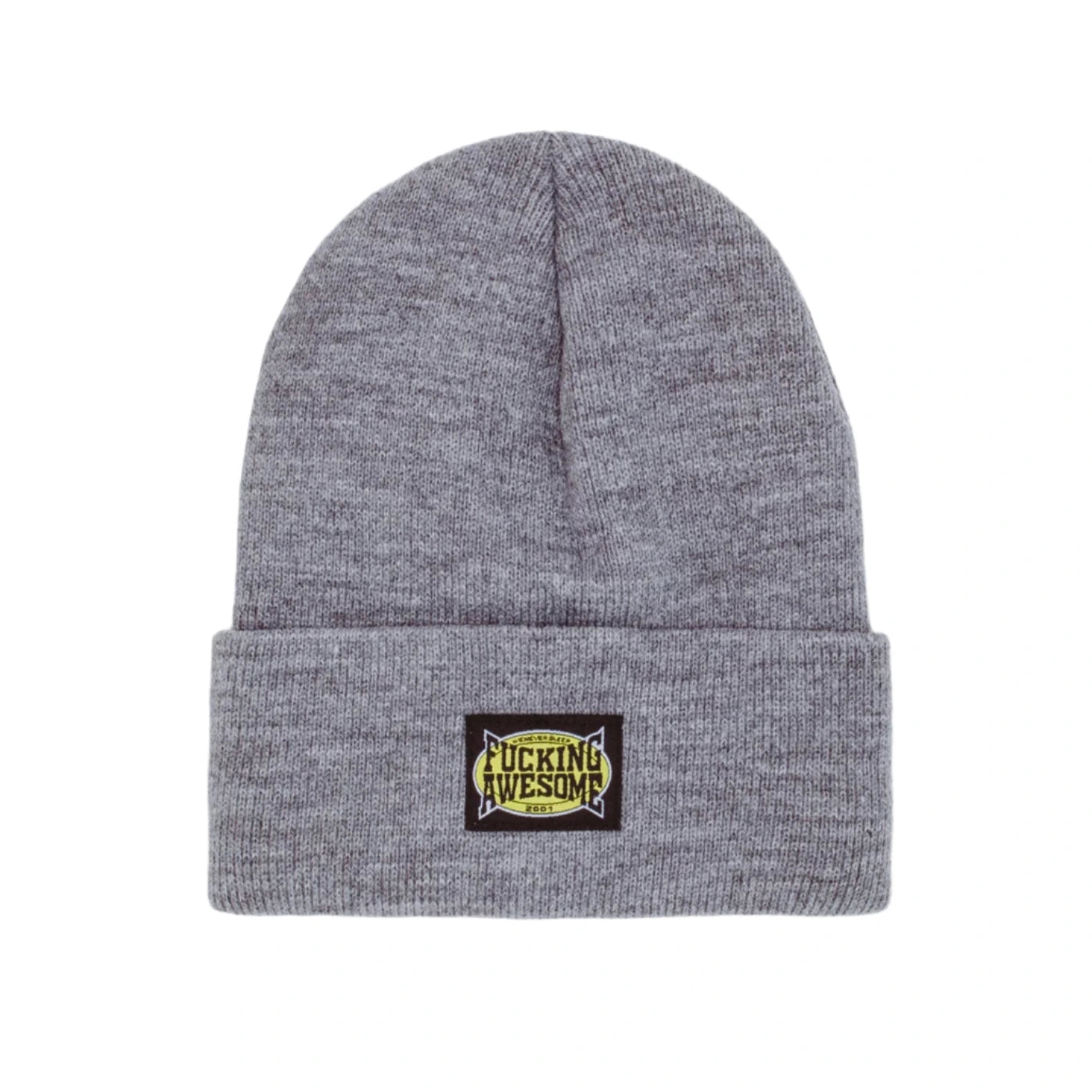 Fucking Awesome - KO Cuff Beanie (Heather Grey)