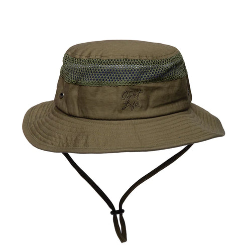 Quiet Life - Military Mesh Garden Hat (Green)