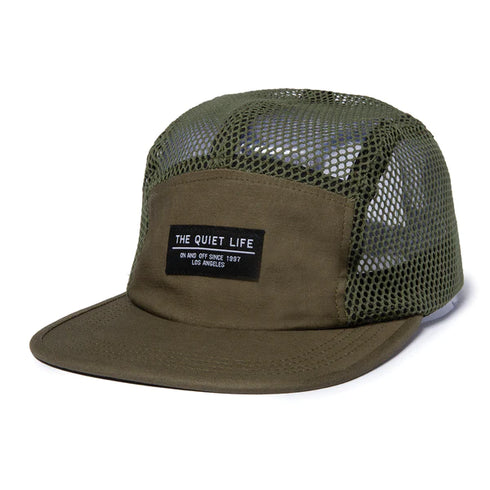 Quiet Life - Military Mesh 5-Panel Hat (Green)