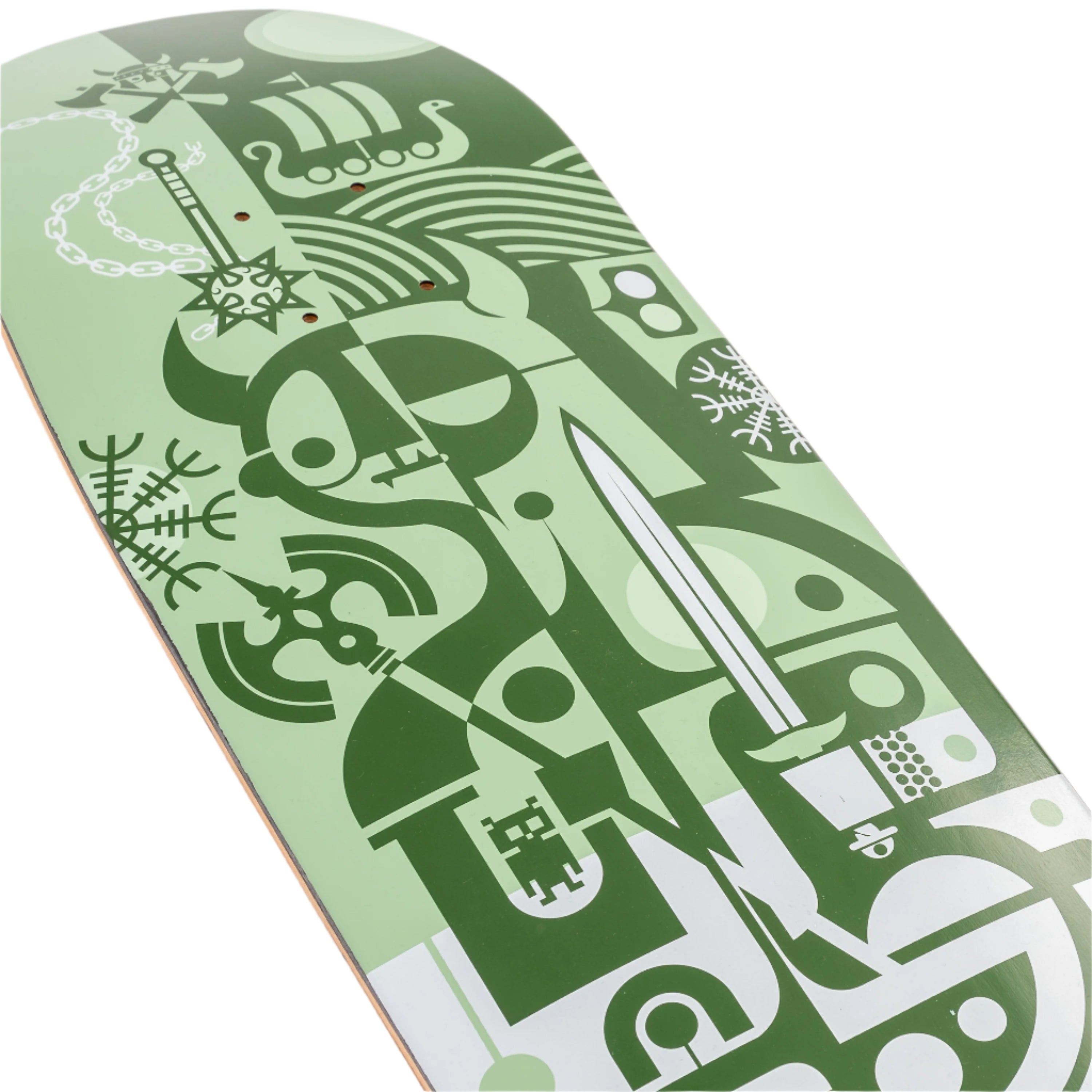 303 Boards - 303 X Darkroom Green Deck (8.75")