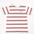 303 Boards - 303 X Brixton 303 Oval Embroidered Striped Shirt (White/Maroon)