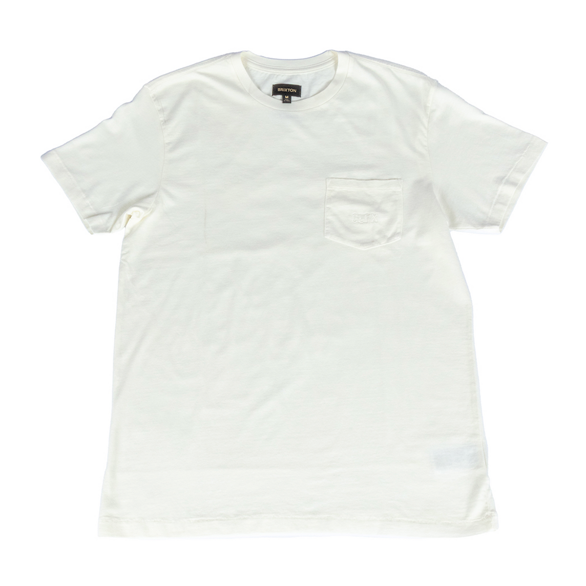 303 Boards - 303 X Brixton CLFX Embroidered Pocket Shirt (Off White)