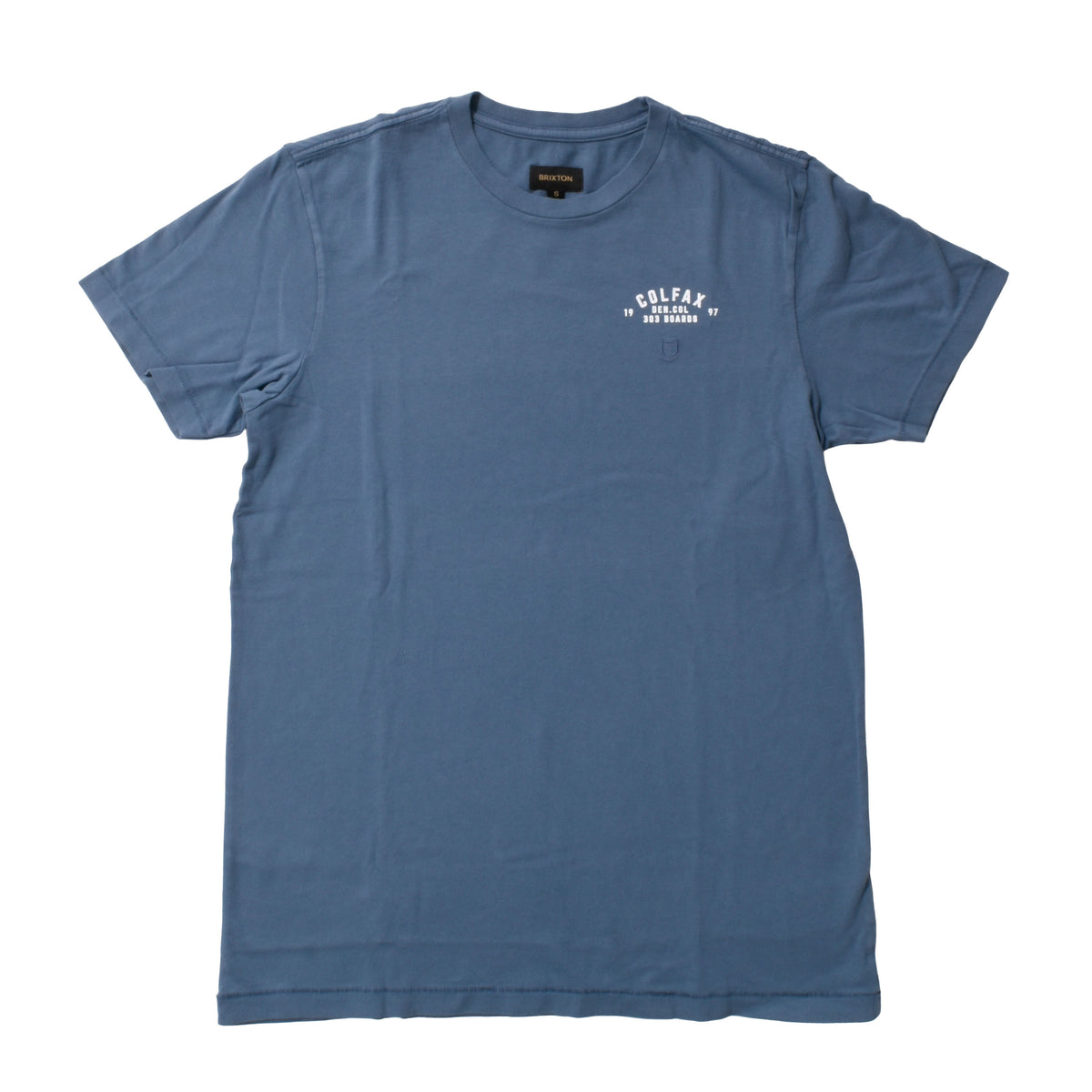 303 Boards - 303 x Brixton Mini Colfax Heritage Tee (Bering Sea)