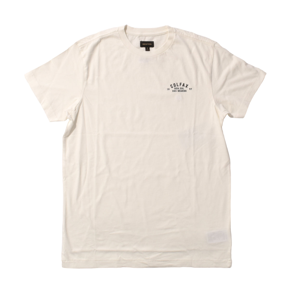 303 Boards - 303 x Brixton Mini Colfax Heritage Tee (Off White)