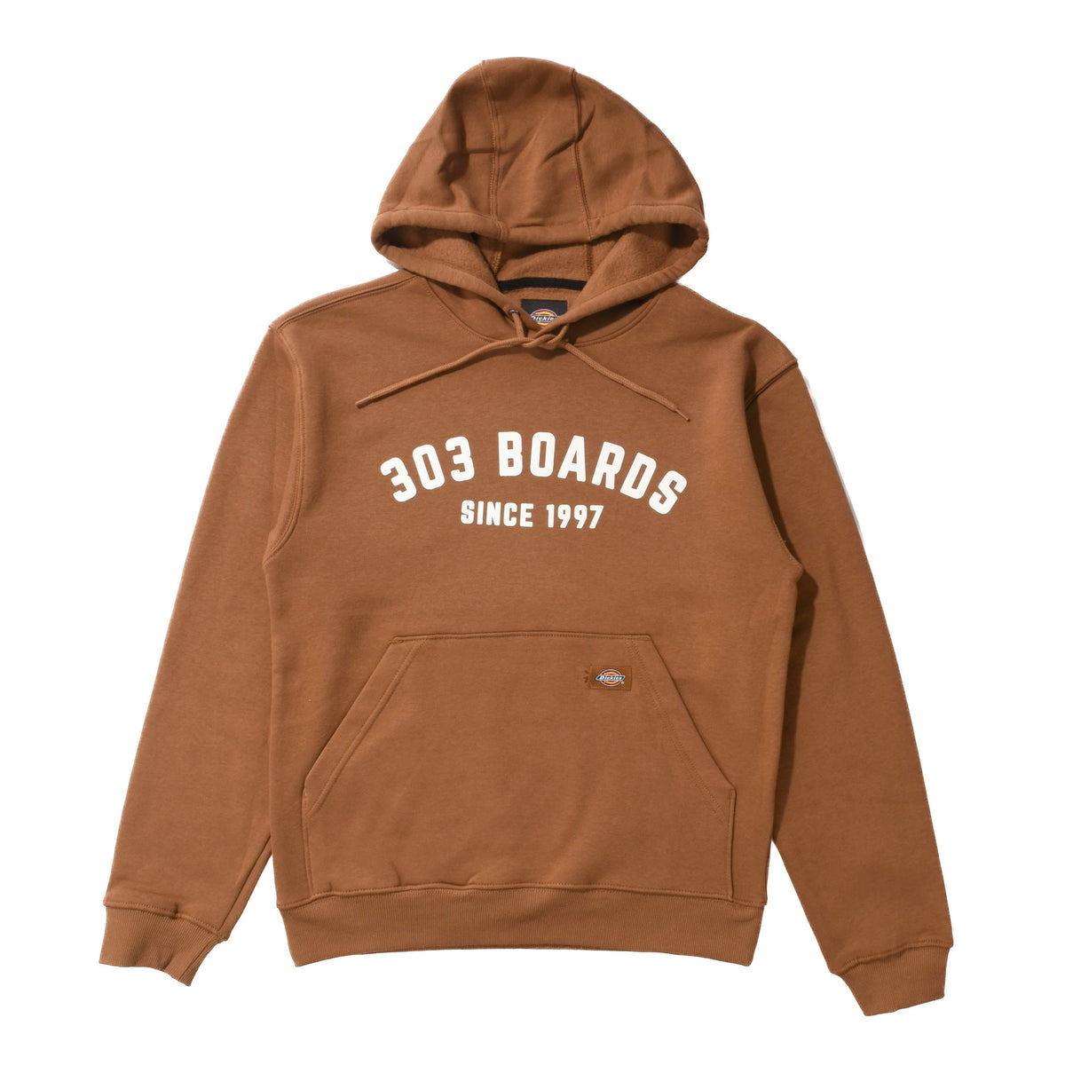 303 Boards - 303 x Dickies Collegiate Hoodie (Brown Duck)
