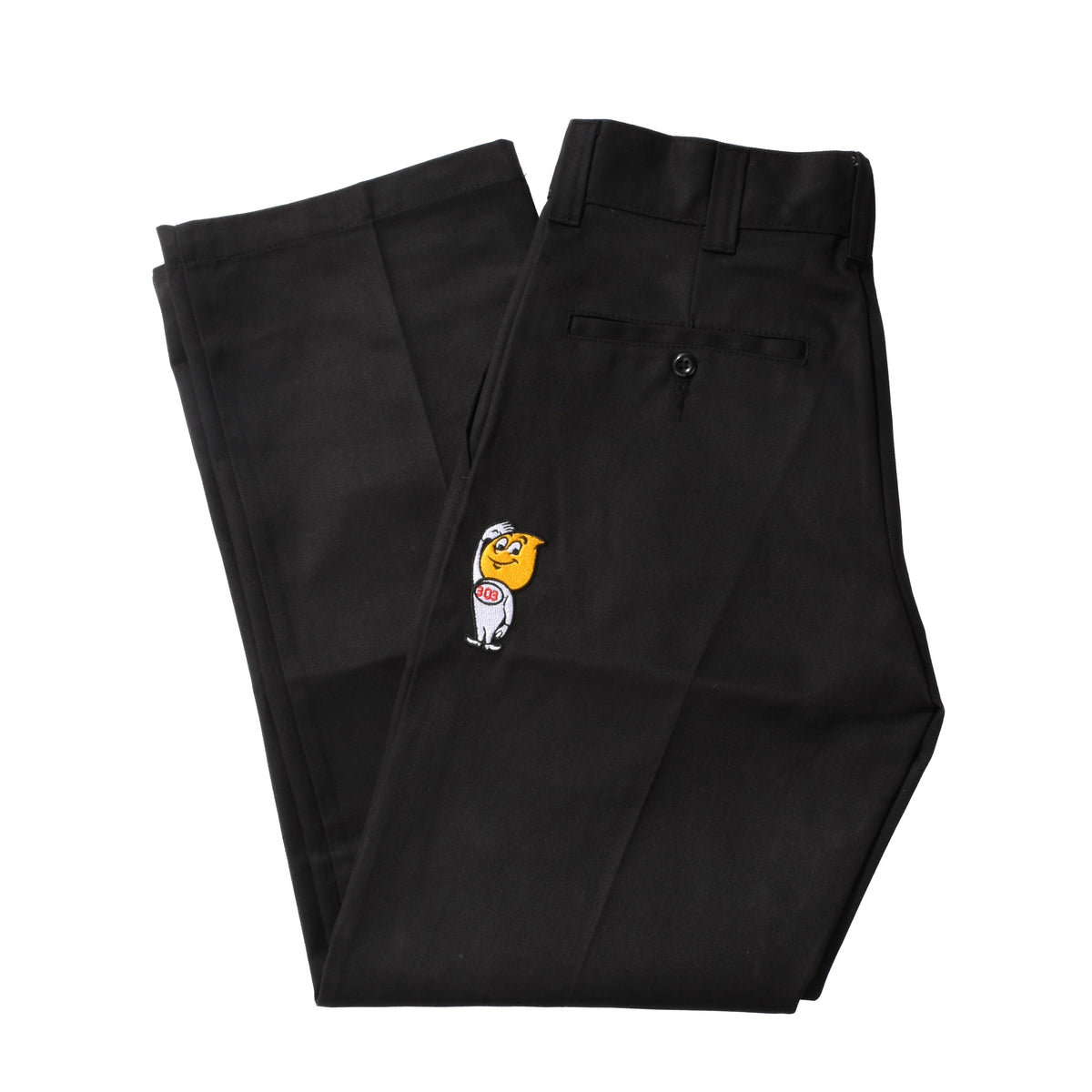 303 Boards - 303 x Dickies Esso Regular Fit Chino Twill Pant (Black)