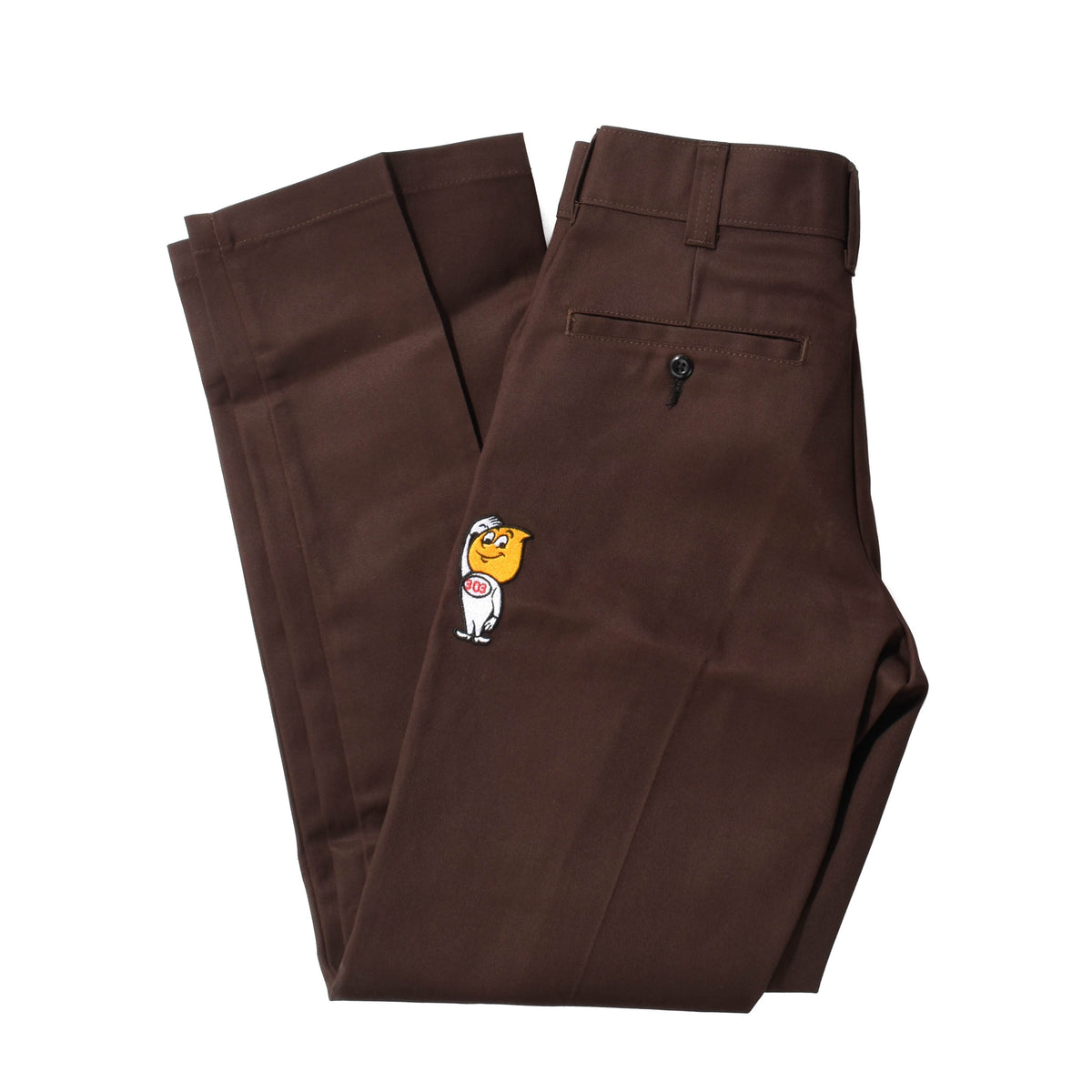 303 Boards - 303 x Dickies Esso Regular Fit Chino Twill Pant (Brown)